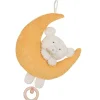 Organic Teddy Bear in the Moon Musical Mobile