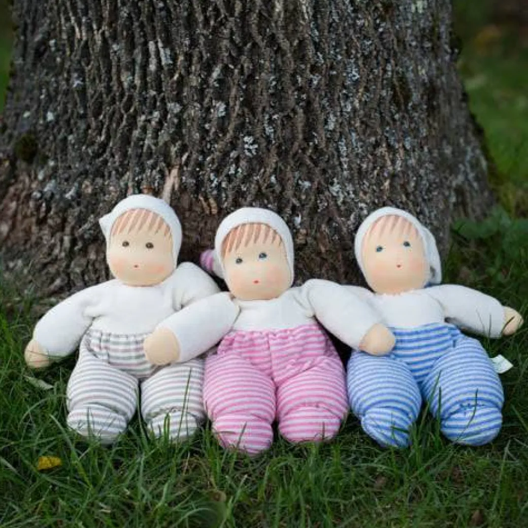 Organic Waldorf Baby Doll - Pink (Multiple Skin Tones)