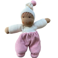Organic Waldorf Baby Doll - Pink (Multiple Skin Tones)