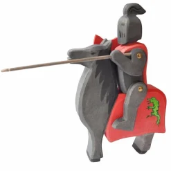 Ostheimer Black Knight on Red Horse