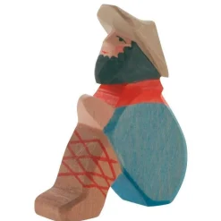 Ostheimer Nativity Shepherd Sitting