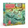 Otters At Play - 64 Piece Jigsaw Puzzle