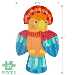 Parrot 2-in-1 Wooden Puzzle