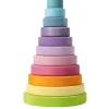 Pastel Wooden Stacking Tower
