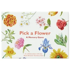 Pick a Flower Memory Card Game