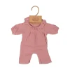 Pink Doll Pajamas and Hat - 12"