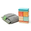 Pocket Pouch Wooden Magnetic Blocks - Sunset