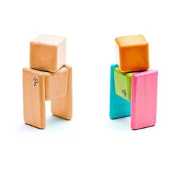 Pocket Pouch Wooden Magnetic Blocks - Tints