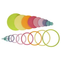 Rainbow Circles and Rings Set