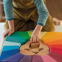 Rainbow Lion Wooden Puzzle