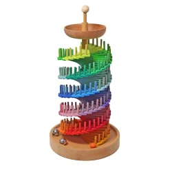 Rainbow Musical Ball Run Assembly Set