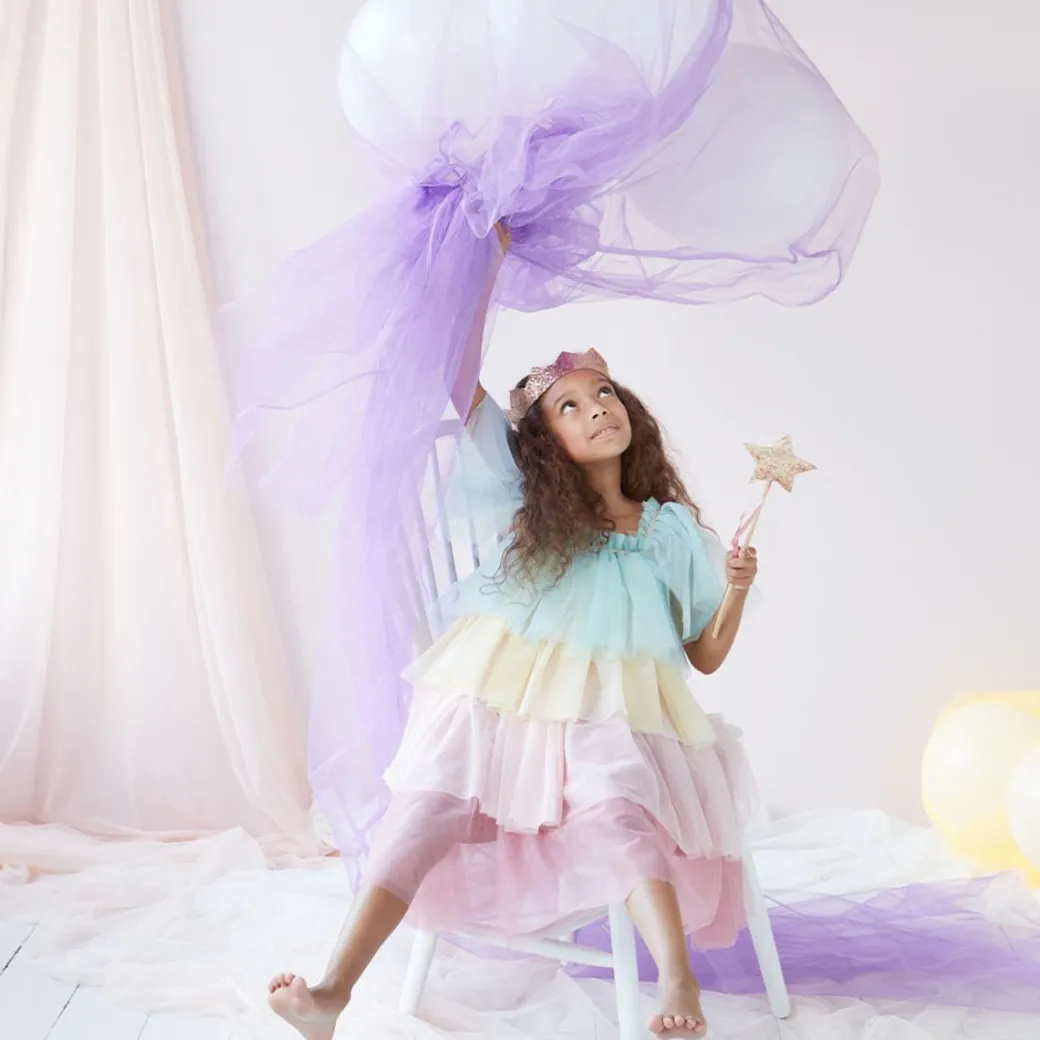 Rainbow Ruffle Princess Costume Set