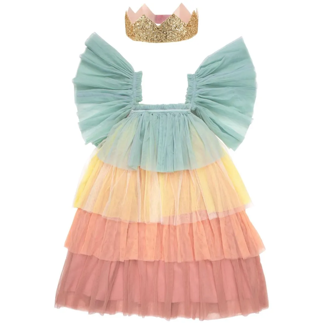 Rainbow Ruffle Princess Costume Set