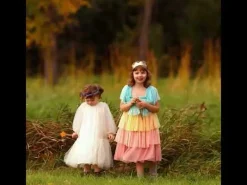 Rainbow Ruffle Princess Costume Set