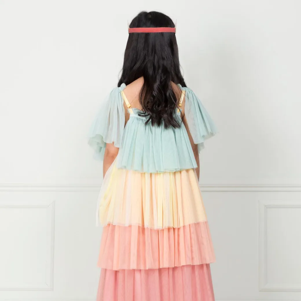 Rainbow Ruffle Princess Costume Set