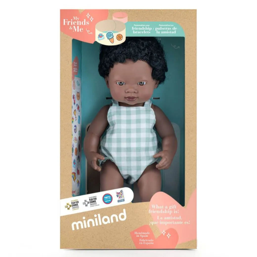 Realistic Montessori Doll - Black Boy