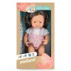 Realistic Montessori Doll - White Girl with Brown Hair