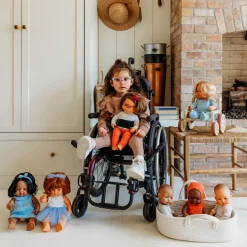 Realistic Montessori Doll with Down Syndrome