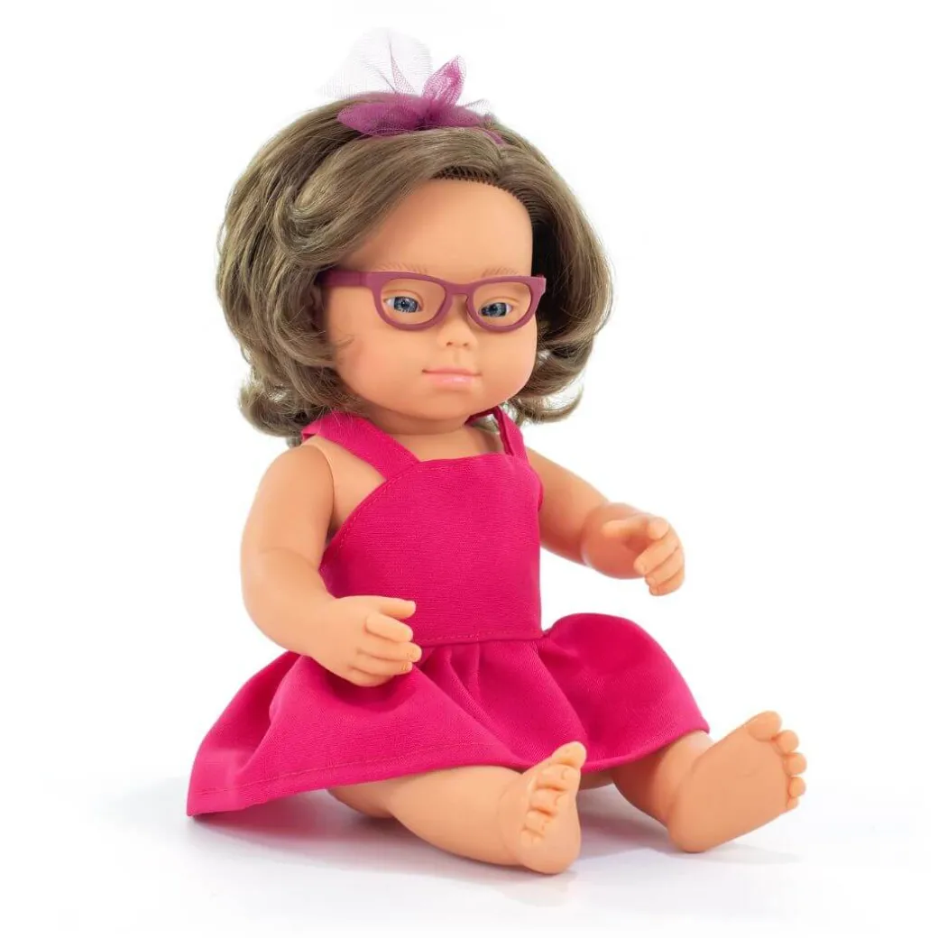 Realistic Montessori Doll with Down Syndrome