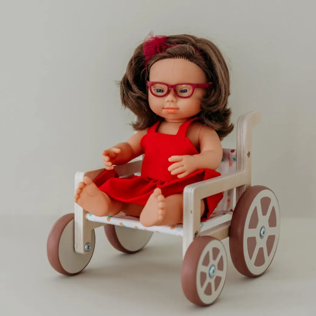 Realistic Montessori Doll with Down Syndrome