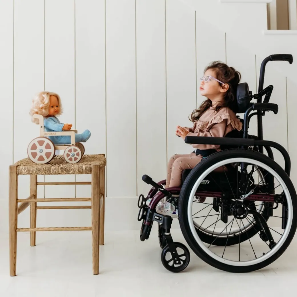 Realistic Montessori Doll with Cochlear Implant