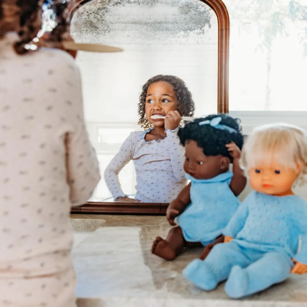 Realistic Montessori Doll with Cochlear Implant