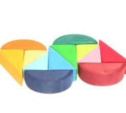 Rolling Boats Wooden Blocks