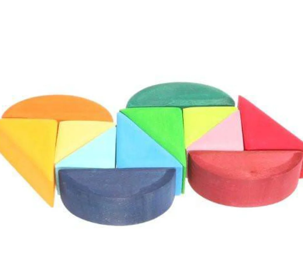 Rolling Boats Wooden Blocks