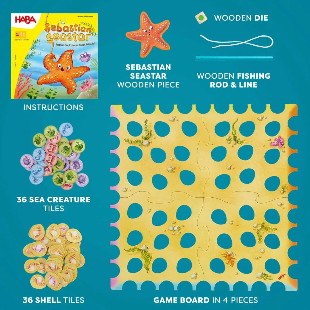 Sebastian Sea Star Fishing Game