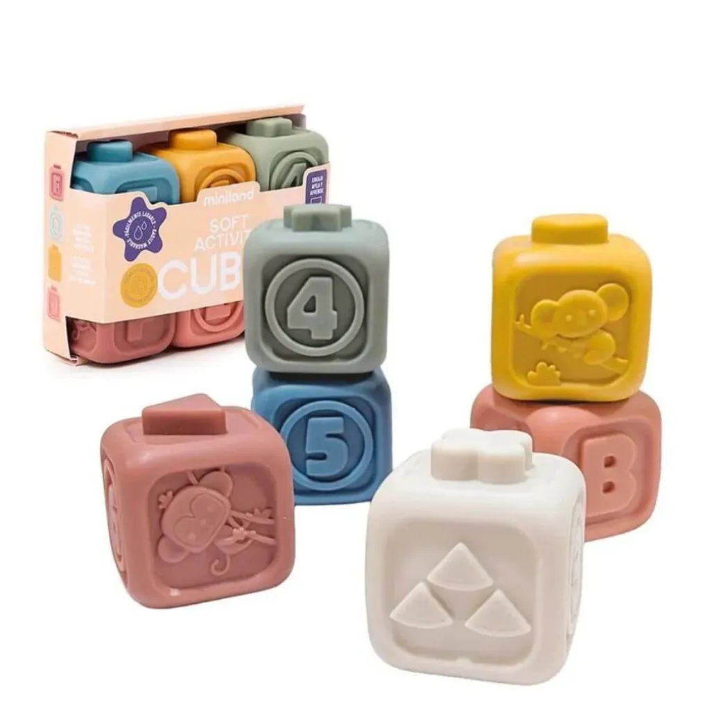 Sensory Activity Rubber Cubes