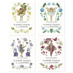 Set of Four Seasonal Flower Fairy Books by Cicely Mary Barker