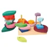 Shapes and Colors - Wooden Stacking and Sorting Toy