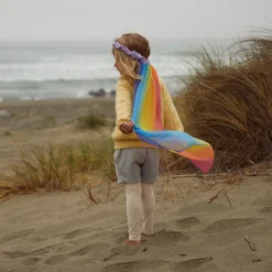 Silk Rainbow Veil