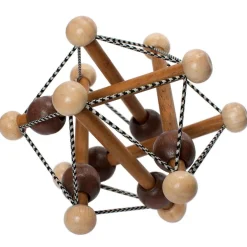 Skwish Wooden Baby Rattle & Teething Toy