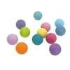 Small Wooden Pastel Balls, Set of 12