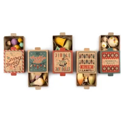 Snow Buddy Wooden Ornament Set