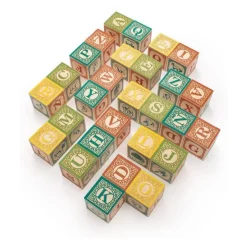 Spanish Wooden Alphabet Blocks