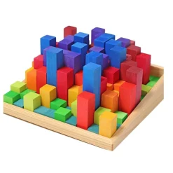 Stepped Counting Math Blocks