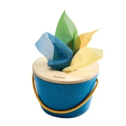Tissue Bucket Baby Toy