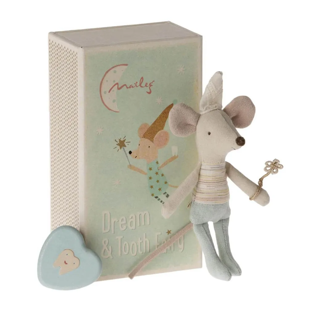 Tooth Fairy Mouse in a Matchbox - Little Brother