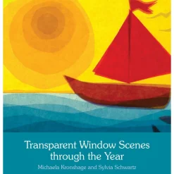 Transparent Window Scenes Through the Year - Art Templates