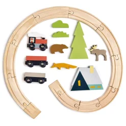 Treetops Wooden Train Set