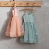 Tulle Princess Dress - Melon