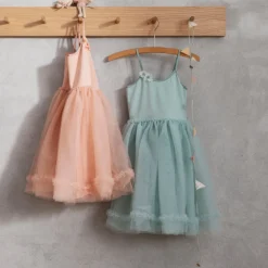 Tulle Princess Dress - Melon