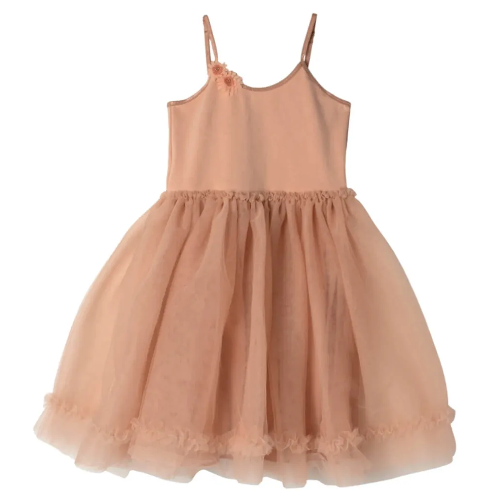 Tulle Princess Dress - Melon