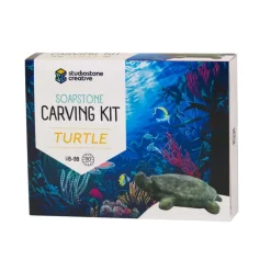 Turtle Soapstone Carving Kit