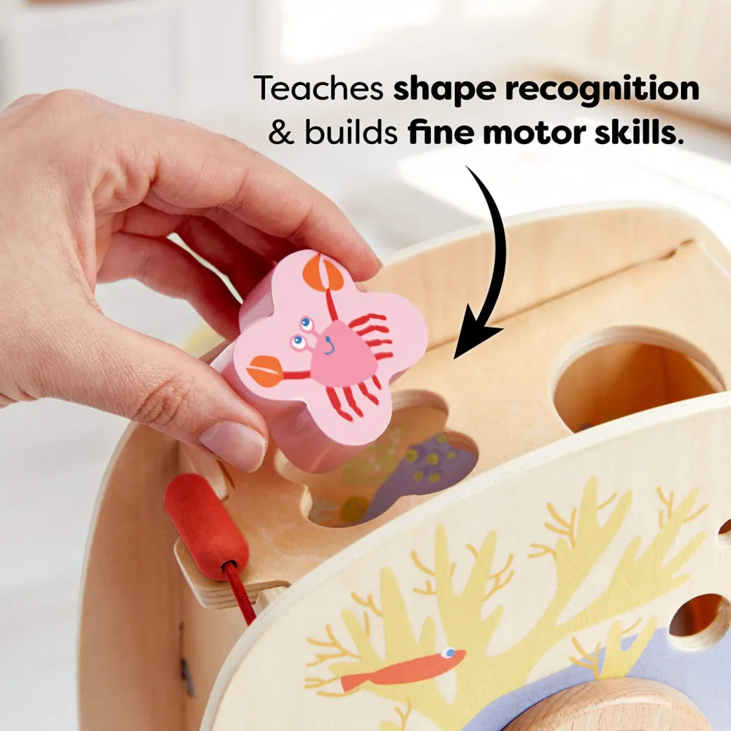 Underwater World Wooden Shape Sorter