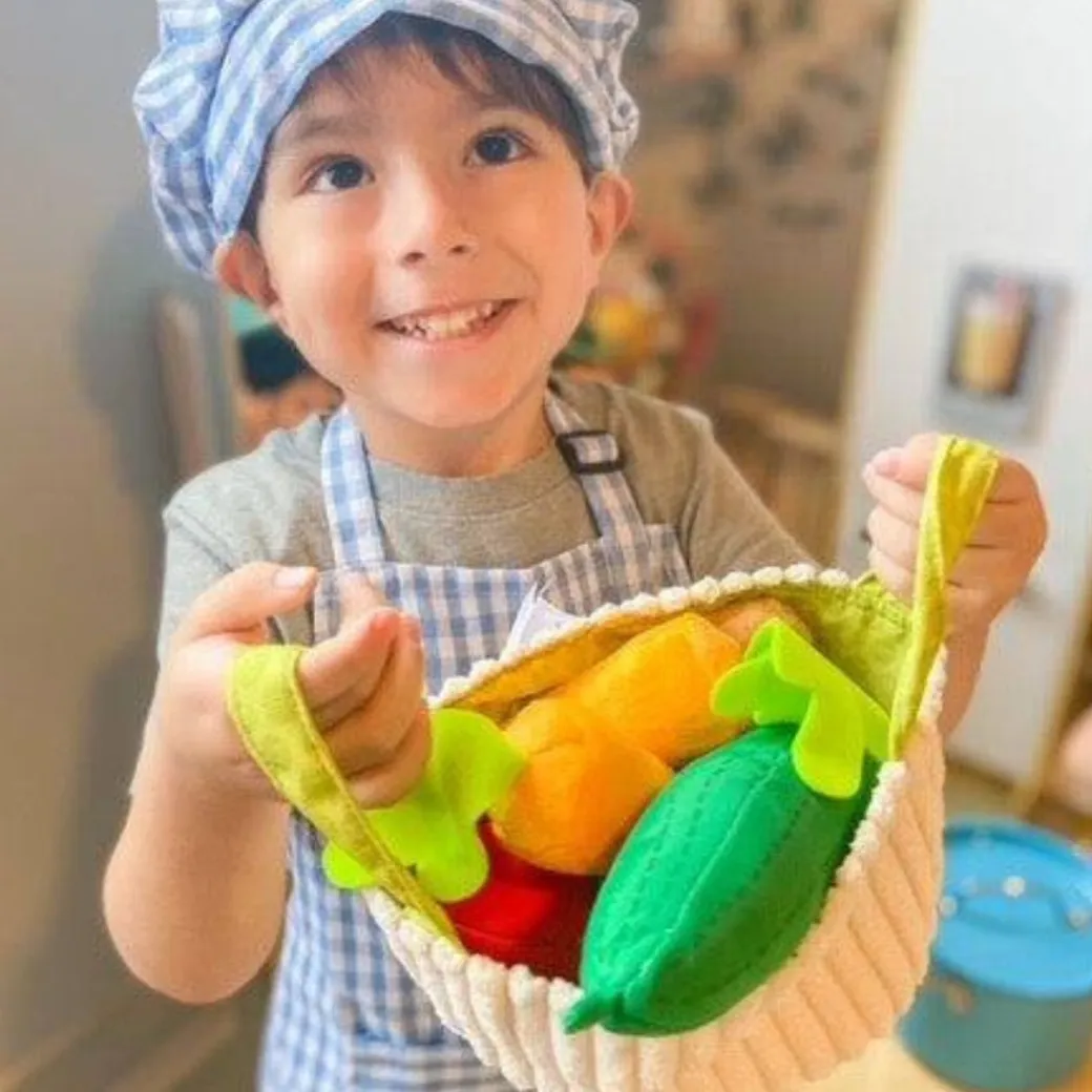 Vegetable Basket Soft Play Food