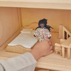 Victorian Wooden Dollhouse Furniture Set