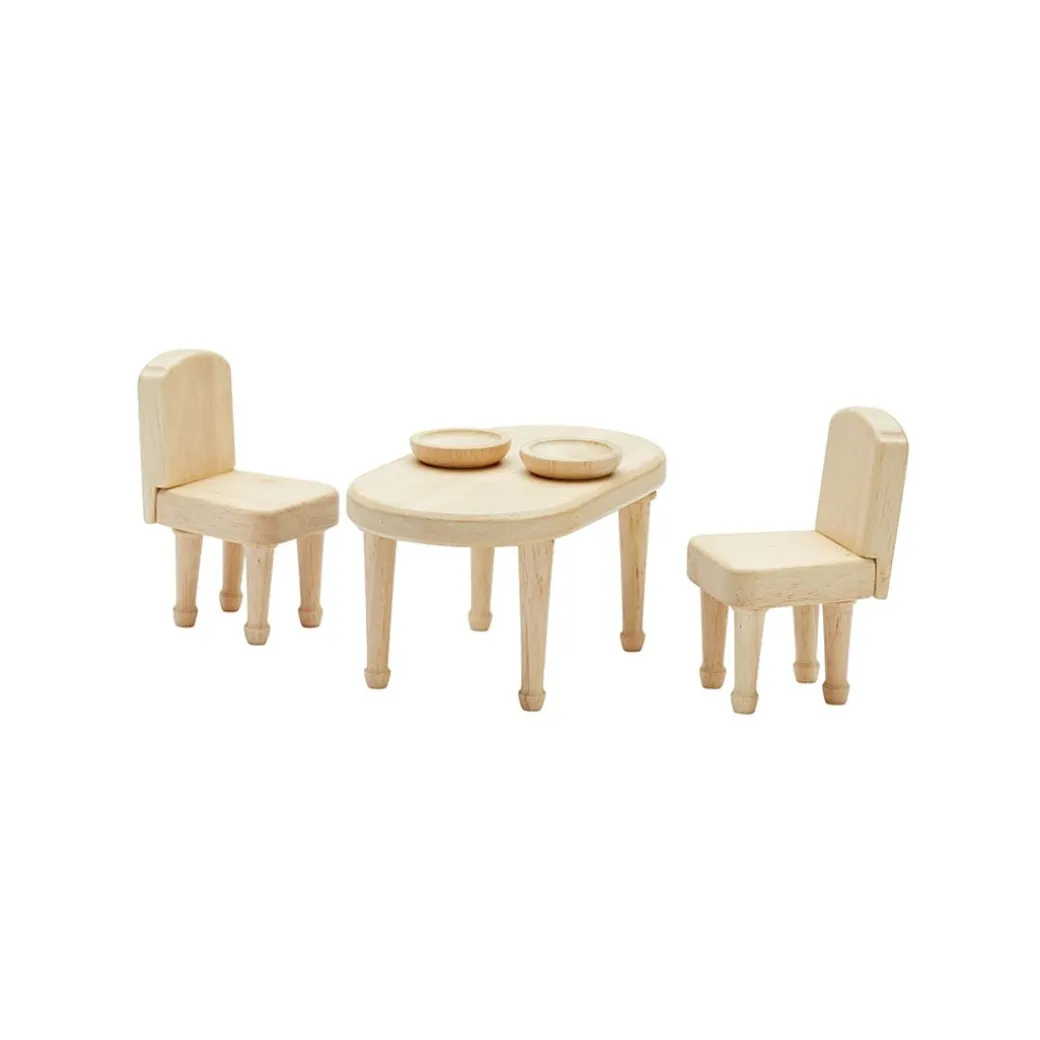 Victorian Wooden Dollhouse Furniture Set